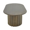 Τραπέζι σαλονιού Flute pakoworld wenge μασίφ ξύλο μάνγκο 130x65x40εκ 372-000030