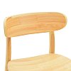 Καρέκλα Lumnia pakoworld rubberwood σε φυσική απόχρωση 46x50x76εκ 382-000008