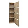 Ντουλάπι-στήλη Gabino pakoworld σε sonoma απόχρωση 40x39x158εκ 383-000012