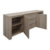 Μπουφές Kalya pakoworld σε sonoma απόχρωση 220x49x89.5εκ 383-000018