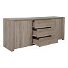 Μπουφές Kalya pakoworld σε sonoma απόχρωση 220x49x89.5εκ 383-000018