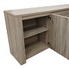 Μπουφές Kalya pakoworld σε sonoma απόχρωση 220x49x89.5εκ 383-000018