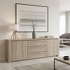 Μπουφές Kalya pakoworld σε sonoma απόχρωση 220x49x89.5εκ 383-000018