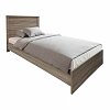 Κρεβάτι Athos pakoworld σε sonoma απόχρωση 90x190εκ 383-000088