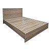 Κρεβάτι Athos pakoworld σε sonoma απόχρωση 140x200εκ 383-000093