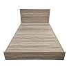 Κρεβάτι Athos pakoworld σε sonoma απόχρωση 140x200εκ 383-000093