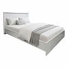 Κρεβάτι Athos pakoworld σε λευκή απόχρωση 140x200εκ 383-000094