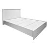 Κρεβάτι Athos pakoworld σε λευκή απόχρωση 140x200εκ 383-000094
