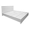 Κρεβάτι Athos pakoworld σε λευκή απόχρωση 160x200εκ 383-000099