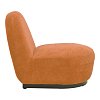 Πολυθρόνα Zenny pakoworld υφασμα terracotta 64x85x68εκ 392-000010