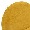 Πολυθρόνα Zenny pakoworld υφασμα κίτρινο 64x85x68εκ 392-000011