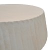 Τραπέζι σαλονιού Rongo pakoworld MGO κρέμ Φ80x41εκ 419-000007