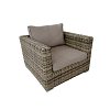 Πολυθρόνα Wicker Rattan Chloe 5242G 200-05-015