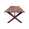 Τραπέζι Κήπου Meranti 180x90x75 5270 G