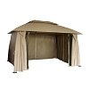 Κιόσκι Gazebo 3x4m Εκρού-Ανθρακί 5286G 200-94-006