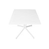 Τραπέζι Αλουμινίου Madison Λευκό 70x70x72 5478G 200-58-023