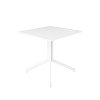 Τραπέζι Αλουμινίου Madison Λευκό 70x70x72 5478G 200-58-023