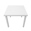 Τραπέζι Αλουμινίου Madison Λευκό 80x80x75 5480G 200-58-019