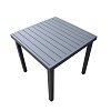 Τραπέζι Αλουμινίου Madison Ανθρακί 80x80x75 5481G 200-58-020