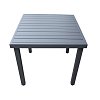 Τραπέζι Αλουμινίου Madison Ανθρακί 80x80x75 5481G 200-58-020