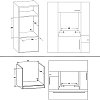 Σετ SILIFO SF6855BOI & SF6822HV5 & SF6615 Φούρνος 76lt, Κεραμική Εστία & Μηχανισμός Απορρόφησης 93476 (4 Έτη Εγγύηση)