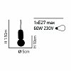 Iris SE 149-GY Pendant Lamp Γκρι Τσιμέντο 77-3575