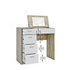 Τουαλέτα Tab Σονομα-Λευκό 90x42x82-110cm GR-DRESSTAB