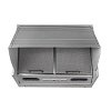 DAVOLINE P140 A SILVER Απορροφητήρας Πτυσσόμενος 60cm Ασημί 800008107