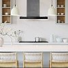 DAVOLINE TATE 090 IX-BL Απορροφητήρας Καμινάδα 90cm Inox 801012104