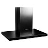 DAVOLINE SQUARE ISLAND 090 BLACK Απορροφητήρας Νησίδα 90cm Μαύρο 801012122