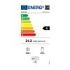 Davoline D4SS 503 SL Ψυγείο Ντουλάπα Inox 190.2x91x59.7