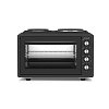 DAVOLINE URBAN CHEF 3702 Ηλεκτρικό Φουρνάκι Μαύρο 801229003