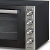 KUMTEL LX-9625 Ηλεκτρικό Φουρνάκι Μαύρο 70lt