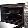 KUMTEL LX-9625 Ηλεκτρικό Φουρνάκι Μαύρο 70lt