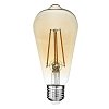 GloboStar 99047 Λάμπα LED ST64 Filament Μελί 10W