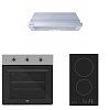 Σετ SILIFO SF6008 & SF6801HDV2 & SF6720ASI Φούρνος, Εστία & Απορροφητήρας 113127