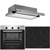 Σετ SILIFO SF6850BOI & SF6821HV4 & SF6663 Φούρνος 83lt, Κεραμική Εστία & Απορροφητήρας 92037 (4 Έτη Εγγύηση)