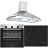 Σετ SILIFO SF6850BOI & SF6821HV4 & SF6618 Φούρνος 83lt, Κεραμική Εστία & Απορροφητήρας 90cm 92040 (4 Έτη Εγγύηση)