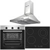 Σετ SILIFO SF6850BOI & SF6822HV5 & SF6619 Φούρνος 83lt, Κεραμική Εστία & Απορροφητήρας 92077 (4 Έτη Εγγύηση)