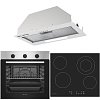 Σετ SILIFO SF6850BOI & SF6822HV5 & SF6615 Φούρνος 83lt, Κεραμική Εστία & Μηχανισμός Απορρόφησης 92078 (4 Έτη Εγγύηση)