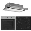Σετ SILIFO SF6008 & SF6822HV5 & SF6663 Φούρνος, Κεραμική Εστία & Απορροφητήρας 92246
