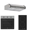 Σετ SILIFO SF6008 & SF6801HDV2 & SF6683 Φούρνος, Εστία Domino & Απορροφητήρας 92327