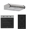 Σετ SILIFO SF6008 & SF6802HDV3 & SF6683 Φούρνος, Εστία Domino & Απορροφητήρας 92334