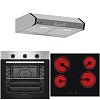 Σετ SILIFO SF6850BOI & SF6135 & SF6683 Φούρνος 83lt, Κεραμική Εστία & Απορροφητήρας 93468