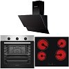 Σετ SILIFO SF6850BOI & SF6135 & SF6610 Φούρνος 83lt, Κεραμική Εστία & Απορροφητήρας 93469