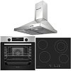 Σετ SILIFO SF6855BOI & SF6822HV5 & SF6619 Φούρνος 76lt, Κεραμική Εστία & Απορροφητήρας 93474 (4 Έτη Εγγύηση)