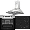 Σετ SILIFO SF6855BOI & SF6821HV4 & SF6619 Φούρνος 76lt, Κεραμική Εστία & Απορροφητήρας 93483 (4 Έτη Εγγύηση)