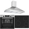 Σετ SILIFO SF6855BOI & SF6821HV4 & SF6618 Φούρνος 76lt, Κεραμική Εστία & Απορροφητήρας 93487 (4 Έτη Εγγύηση)