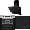 Σετ SILIFO SF6855BOI & SF6821HV4 & SF6610 Φούρνος 76lt, Κεραμική Εστία & Απορροφητήρας 93488 (4 Έτη Εγγύηση)