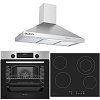 Σετ SILIFO SF6855BOI & SF6822HV5 & SF6618 Φούρνος 76lt, Κεραμική Εστία & Απορροφητήρας 93489 (4 Έτη Εγγύηση)